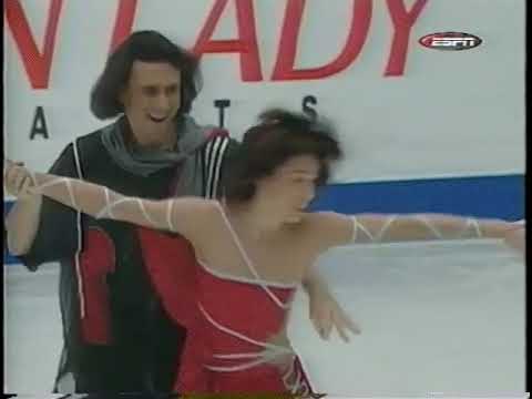 1999 European Championships (ESPN) - Free Dance - Irina Lobacheva & Ilia Averbukh RUS