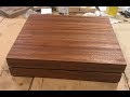 Hand made Sapele Cutting Boards