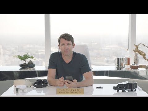 James Blunt as Chief Blunt Officer | Swipe Sessions | Tinder