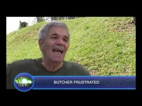 Butcher frustrated