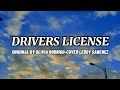 DRIVERS LICENSE ORIGINAL BU OLIVIA RODRIGO COVER LEROY SANCHEZ