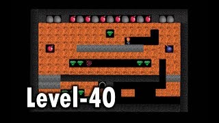Diamond mine level 40 collected all 30 diamonds