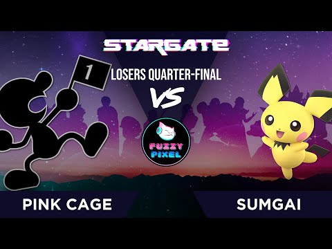 Pink Cage (Mr. Game & Watch) vs Sumgai (Pichu) - Losers Quarter-Final - Stargate #46