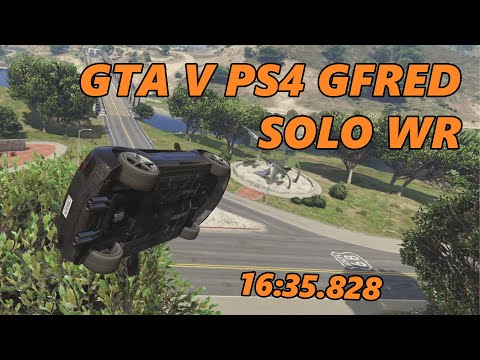 GTA V PS4 Gfred Solo WR | 16:35.828 (Old)