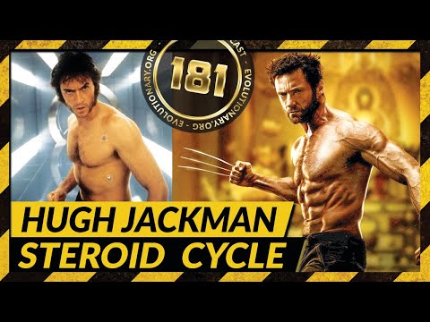 Evolutionary.org Hardcore 181 Hugh Jackman steroid cycle