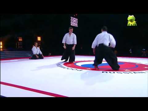 Aikido in action combat demonstration  2018