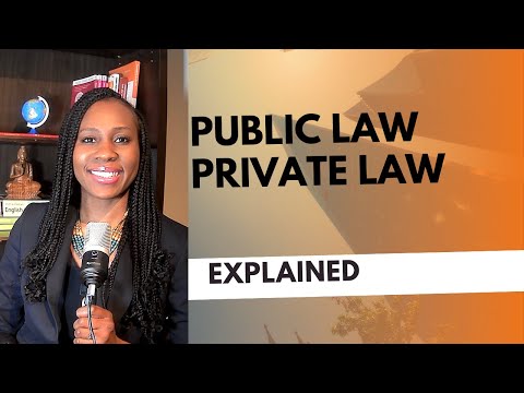 What are laws? What is the difference between public and private law? Part 1