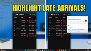 Create a Simple Employees Tracking App With no CODE Part 5 | Conditional Formatting