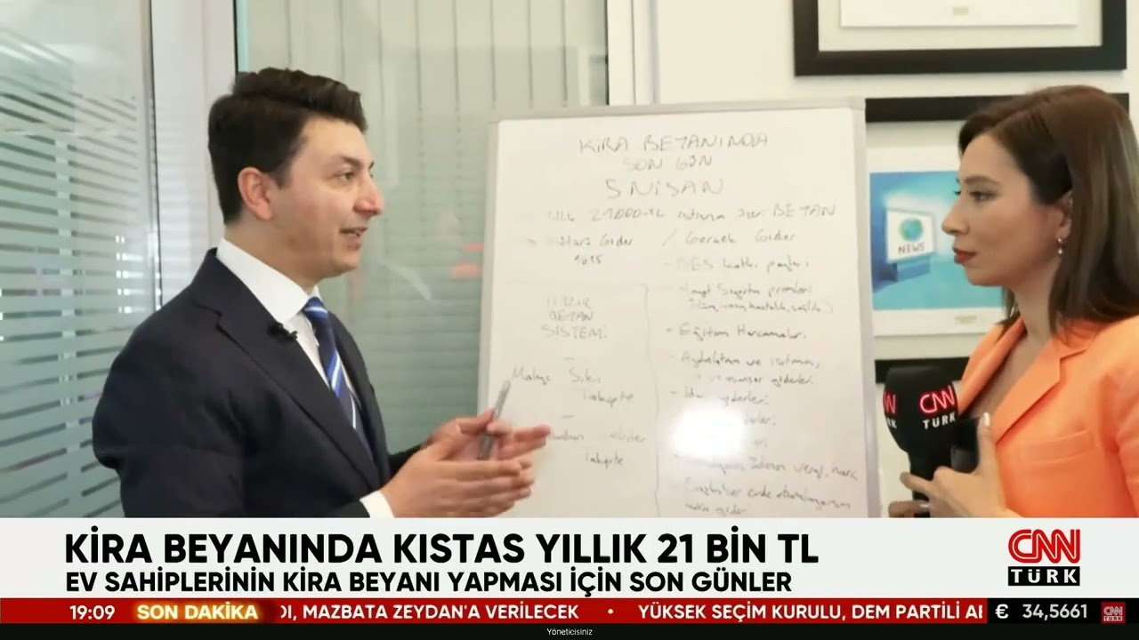 Kira Beyannamesi İçin Son Günler... Nasıl Yapılacak?