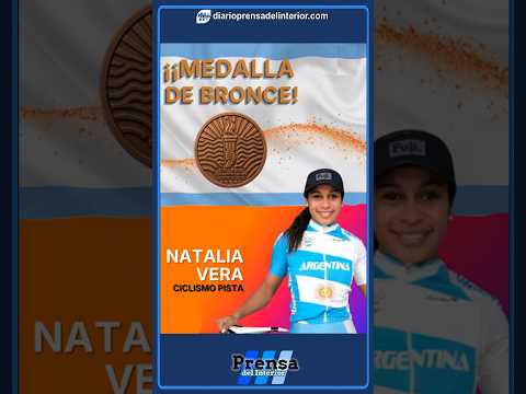 🥉🚴‍♀️ ¡OTRA MEDALLA PARA NATALIA VERA! Dos podios en Santa Fe 2026