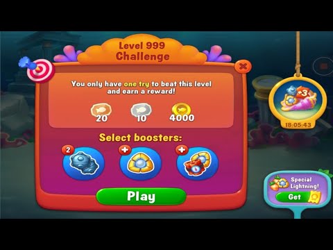 FISHDOM CHALLENGE LEVEL 999