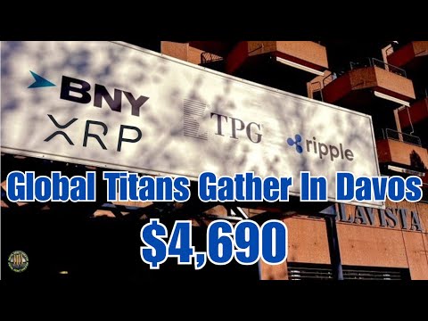 XRP Flash Payments , Ripple BNY In Davos & New Gold Record