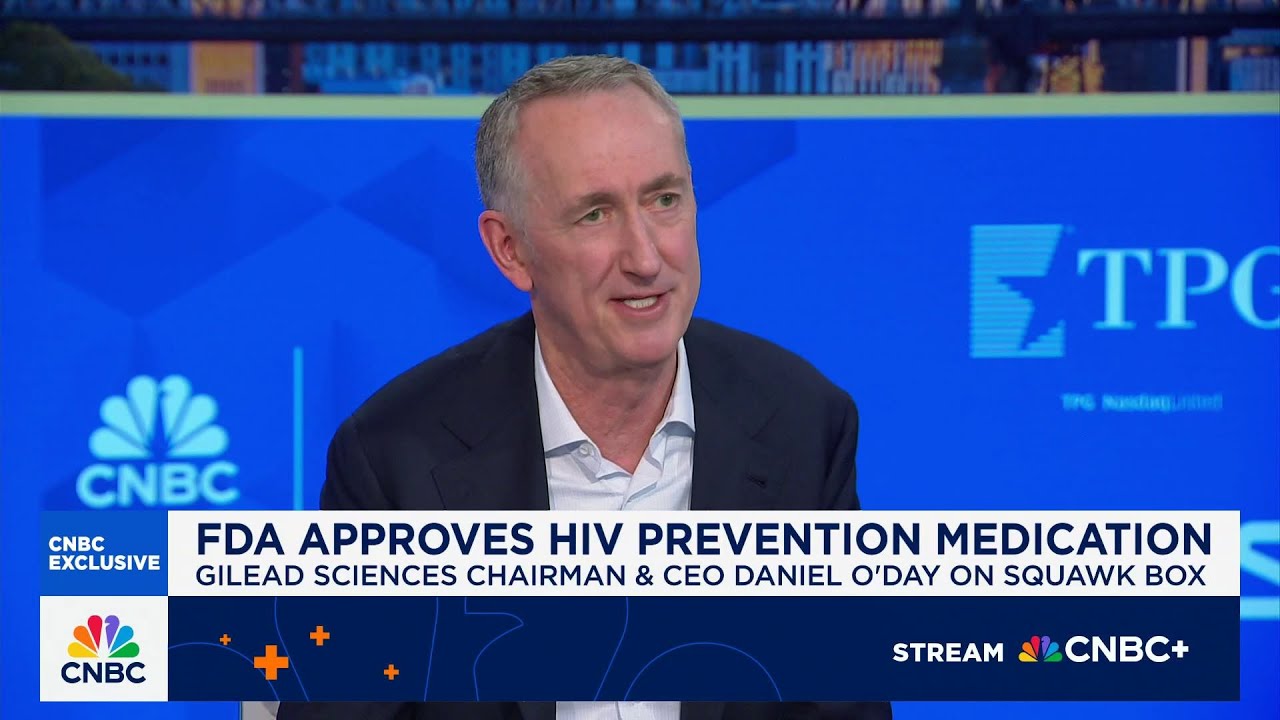 Gilead Sciences CEO on FDA approval of Yeztugo: A milestone moment in the history of HIV