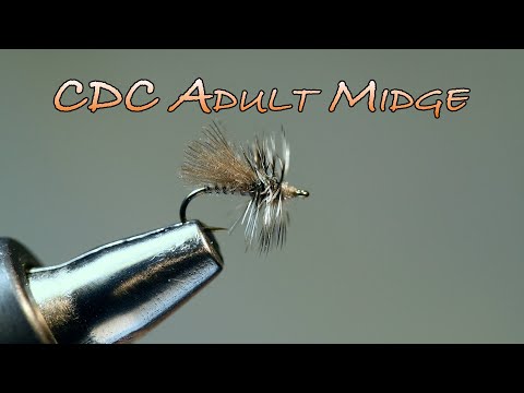 CDC Adult Midge Fly Tying Instructions by Charlie Craven