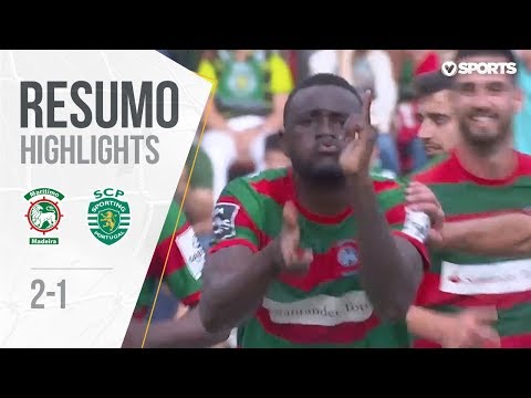 Highlights | Resumo: Marítimo 2-1 Sporting (Liga 17/18 #34)