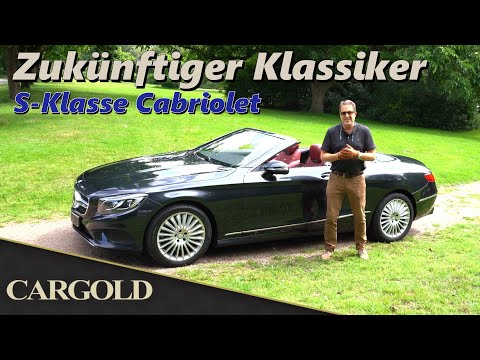 Mercedes S500 Cabriolet, 2016, Das Erste S-Klasse Cabrio seit 50 Jahren! Klassiker der Zukunft, A217