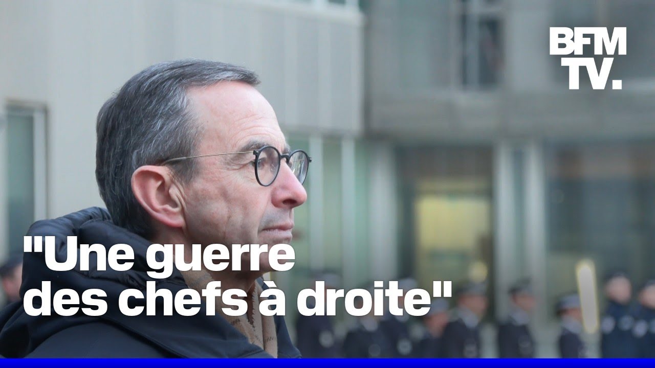 Les Républicains: Bruno Retailleau annonce sa candidature à la présidence du parti