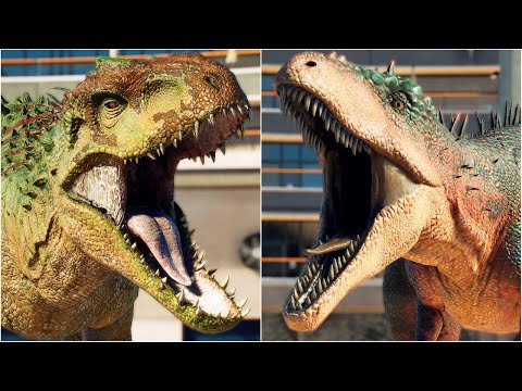 EVERY LARGE CARNIVORE BATTLE ROYALE - Jurassic World Evolution 2 [4K60FPS]