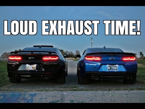 MBRP Axle Back Exhaust Install & Sound Clips - 2016 Camaro SS