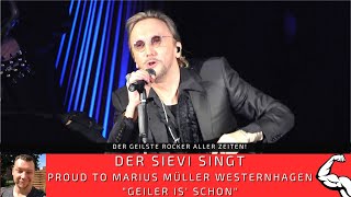 Der Sievi singt - Marius Müller Westernhagen &quot;Geiler is&#39; schon&quot; | Persönliche Message an Marius!