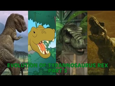 Evolution Of Tyrannosaurus Rex In Movies, TV Shows, Documentaries, Games, & Paleo Media Part 3