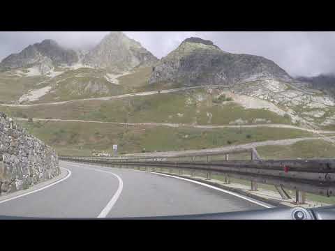 Italy by Road - Grand Bernard Pass - SS27 hairpins