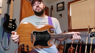 Video thumbnail for Gibson SG Tribute (Demo & Overview) by littleredguitars2