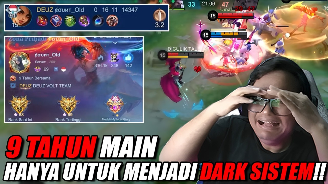 Ketemu akun DARKSISTEM dari 9 TAHUN LALU GILA....! gak kebayang berapa banyak KORBAN nya!