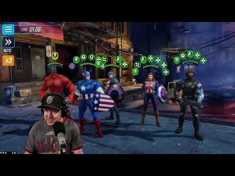 Rebirth + Red Hulk In Doom 3.5 AMAZING - MARVEL Strike Force - MSF