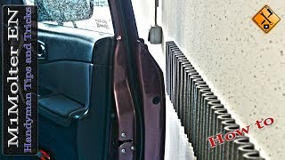 Protect Your Car Door from Hitting the Garage Wall