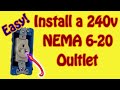 How to Wire a 240 Volt (220) Outlet for an Air ...