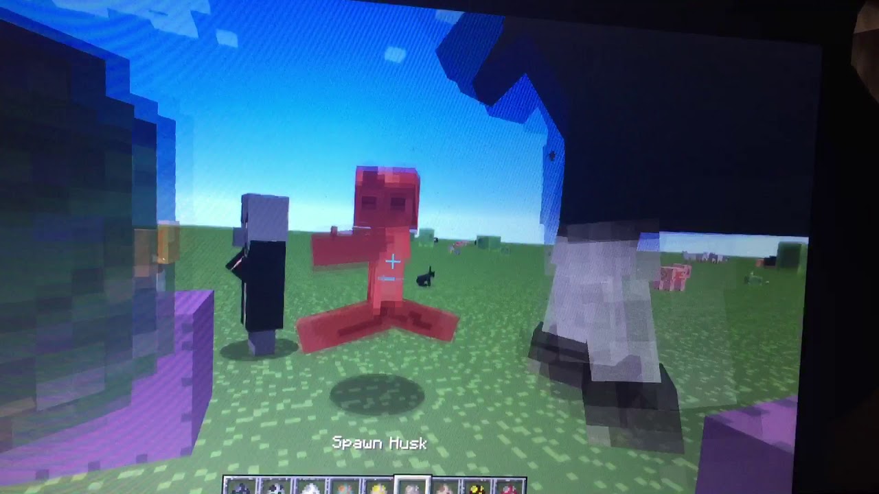 All Minecraft Java re-textures April fools mobs