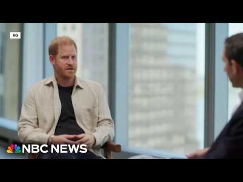 Prince Harry says he hopes to 'work out' royal family tensions in newly released interview