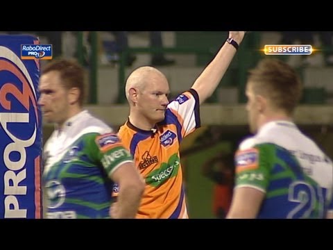 Penalty Try For Treviso from 5m scrum - Benetton Treviso v Connacht 26th Apr 2013