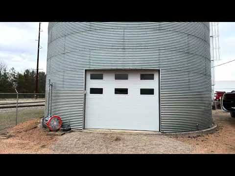 Grain Bin Re-Purpose Project by Central Door Solutions #construction #doors