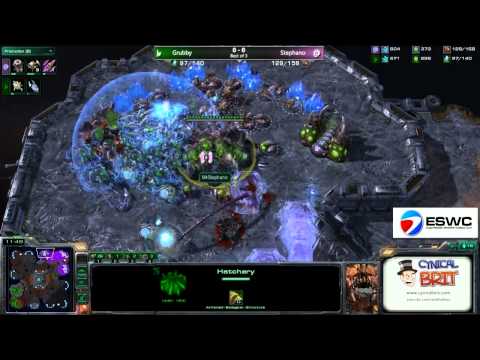 Grubby (P) V Stephano (Z) Game 1 - ESWC Day 2