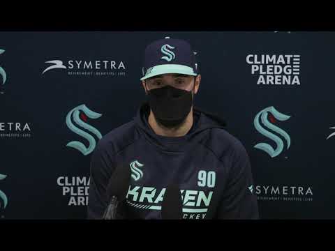 Kraken Sound: Marcus Johansson - Oct. 12, 2021 Morning Skate