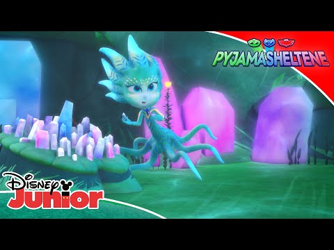 🌊 En ny ven | Pyjamasheltene | Disney Junior Danmark