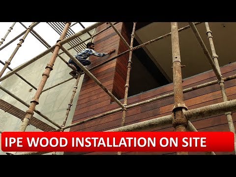 See the Installation of Wooden Wall