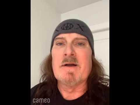 James LaBrie singing "I Walk Beside You" on Cameo