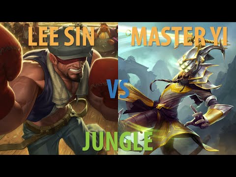 Lee Sin vs Master Yi - Jungle - Season 5 - Victory - League of Legends Gameplay