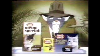 Animated French cat food ad, Casablanca 1980s