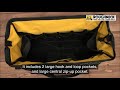 Roughneck Wide Mouth Tool Bag 24in As Seen On TV