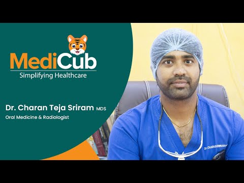 MediCub  Associated Doctor | Dr. Charan Teja Sriram MDS | Oral Medicine & Radiologist | #MEDICUB