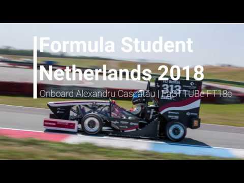 Formula Student Netherlands 2018 | Onboard Alexandru Cascatau