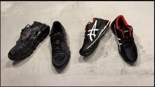 Unboxing Asics Full Black Gel-Quantum 360 6 and Black/White Gel-Quantum 180 4.