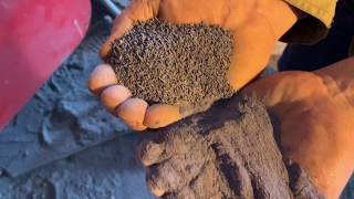 Помол молибденового концентрата на мельнице 