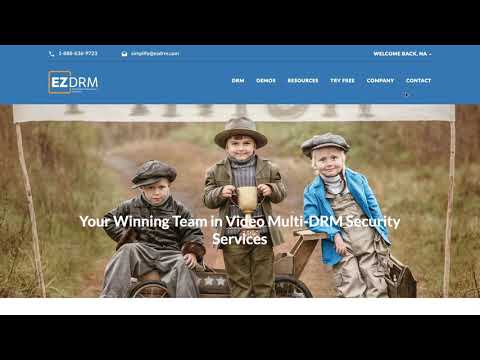 Setup Widevine, Playready & Fairplay DRM With EZDRM & S3Bubble