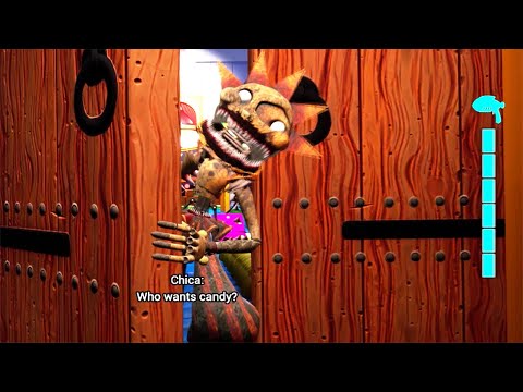 NIGHTMARE SUN kicks and bans Gregory from the daycare - Five Nights at Freddy's: Security Breach