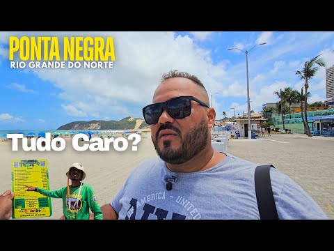 QUANTO CUSTA COMER NA PRAIA? PONTA NEGRA - NATAL - RIO GRANDE DO NORTE 